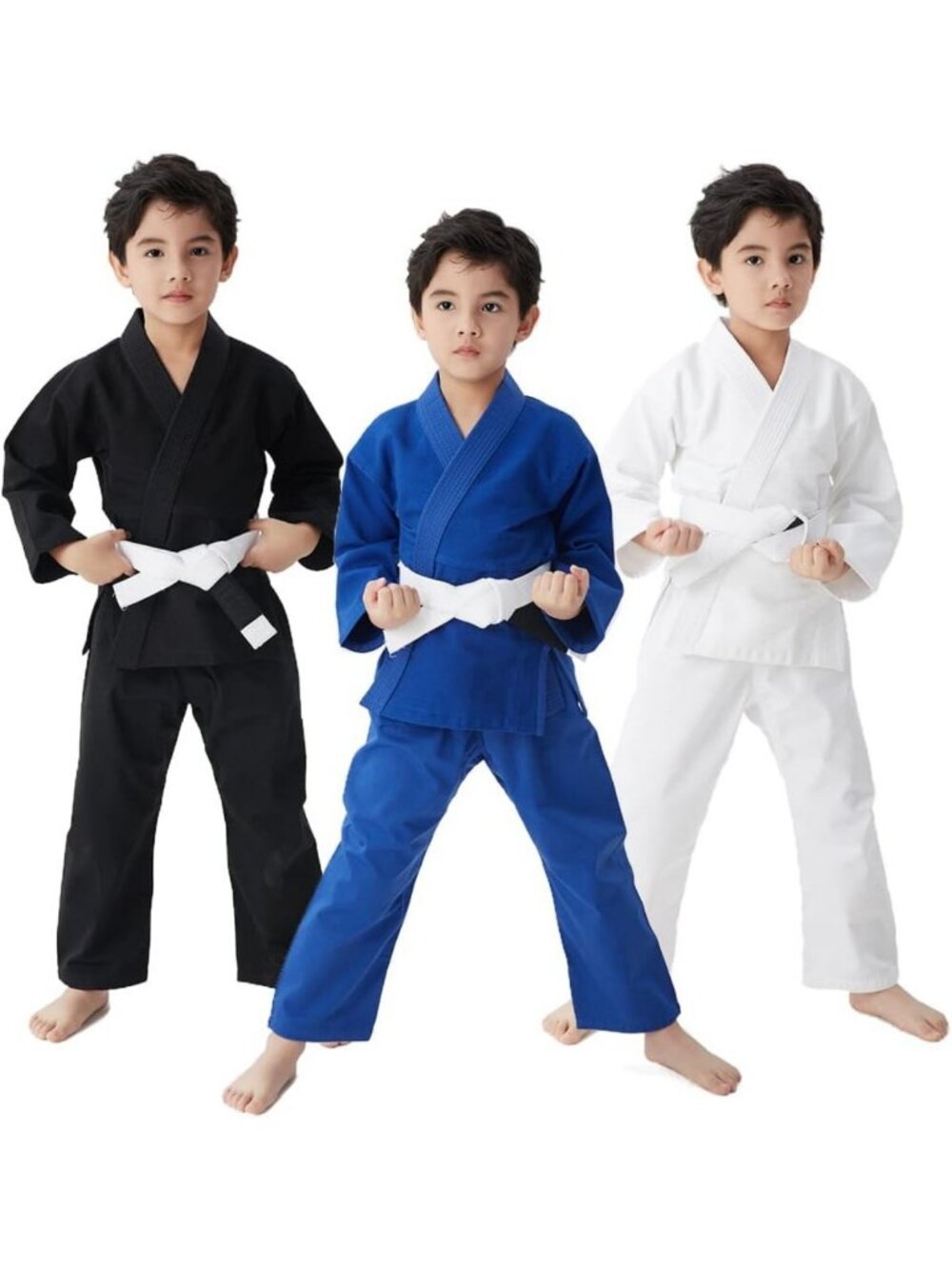 Youth Brazilian Jiu Jitsu Gi for Kids - Lightweight BJJ Uniform, Perfect Fit